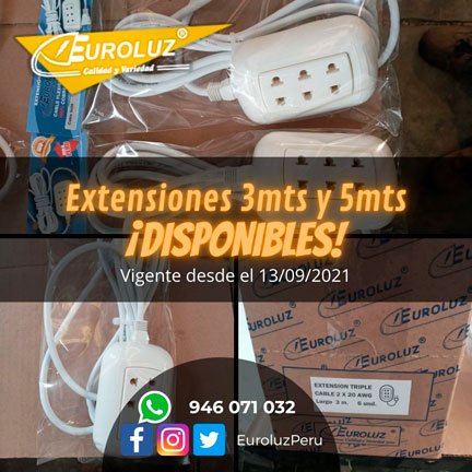 Extensión 3m y 5m