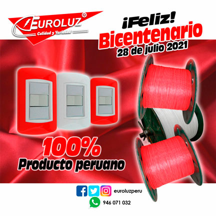 Feliz bicentenario Peru