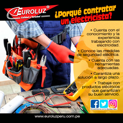 Cobtratar a un electricista