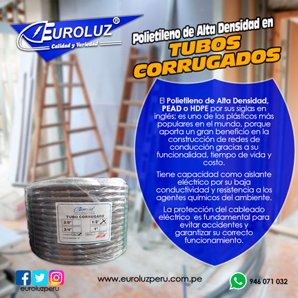 Tubo corrugado
