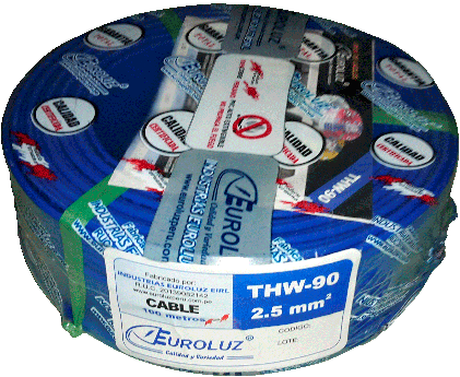 Cable CPT THW 90 #2.5 mm2